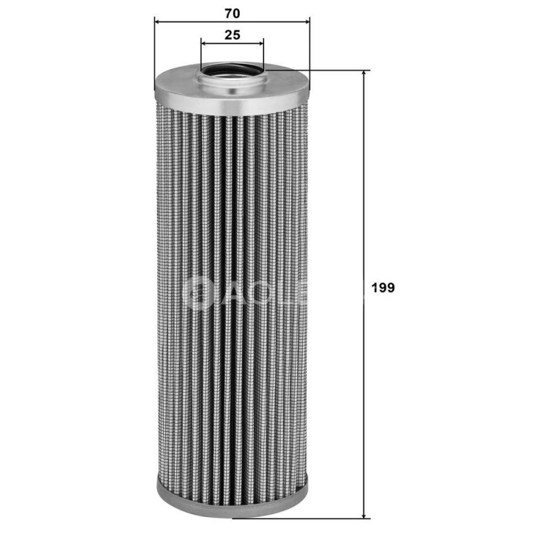 Filter hydrauliky MANN FILTER HD 722