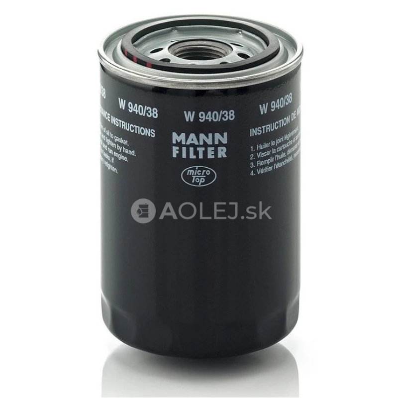 Filter hydrauliky MANN FILTER W 940/38
