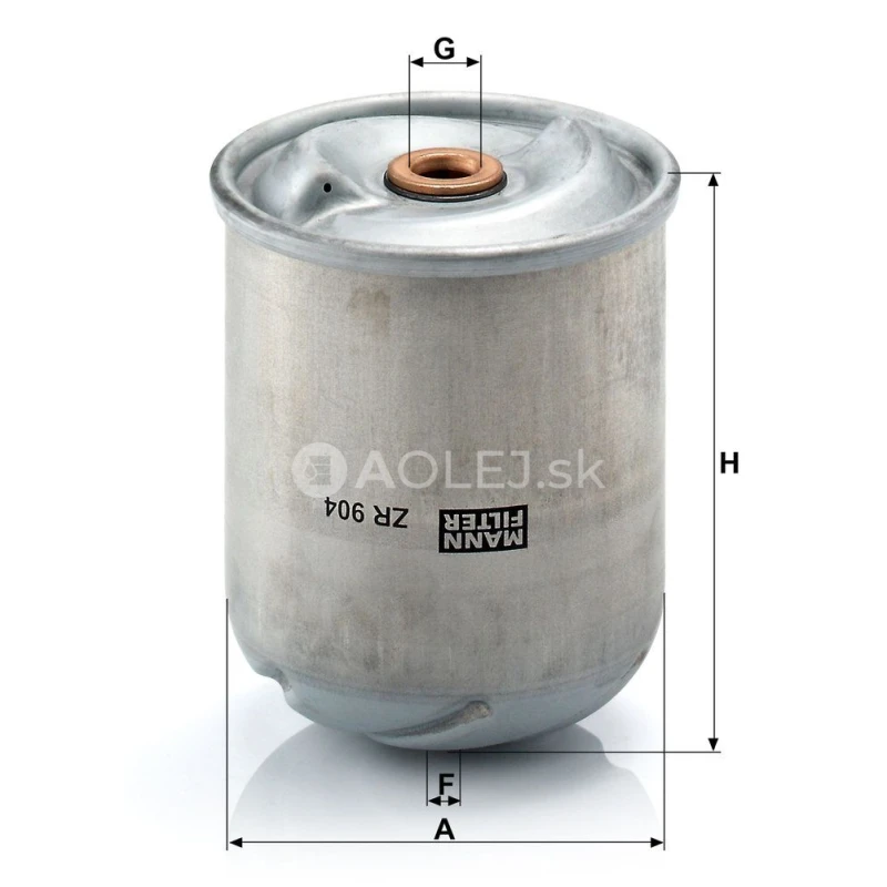 Olejov&yacute; filter MANN FILTER ZR 904 x