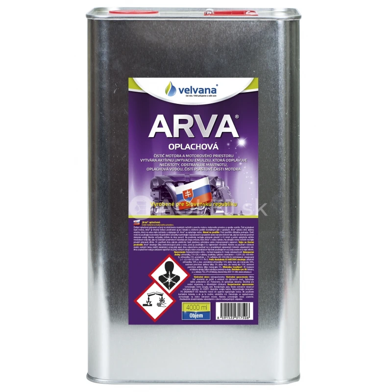 Velvana ARVA oplachov&aacute; 4L