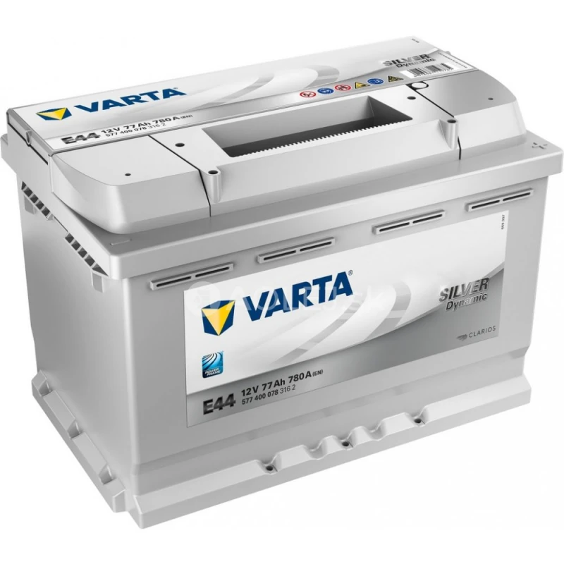 Varta Silver Dynamic 12V 77Ah 780A (E44)