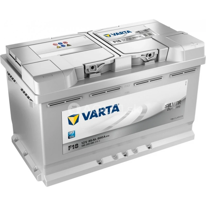 Varta Silver Dynamic 12V 85Ah 800A (F18)
