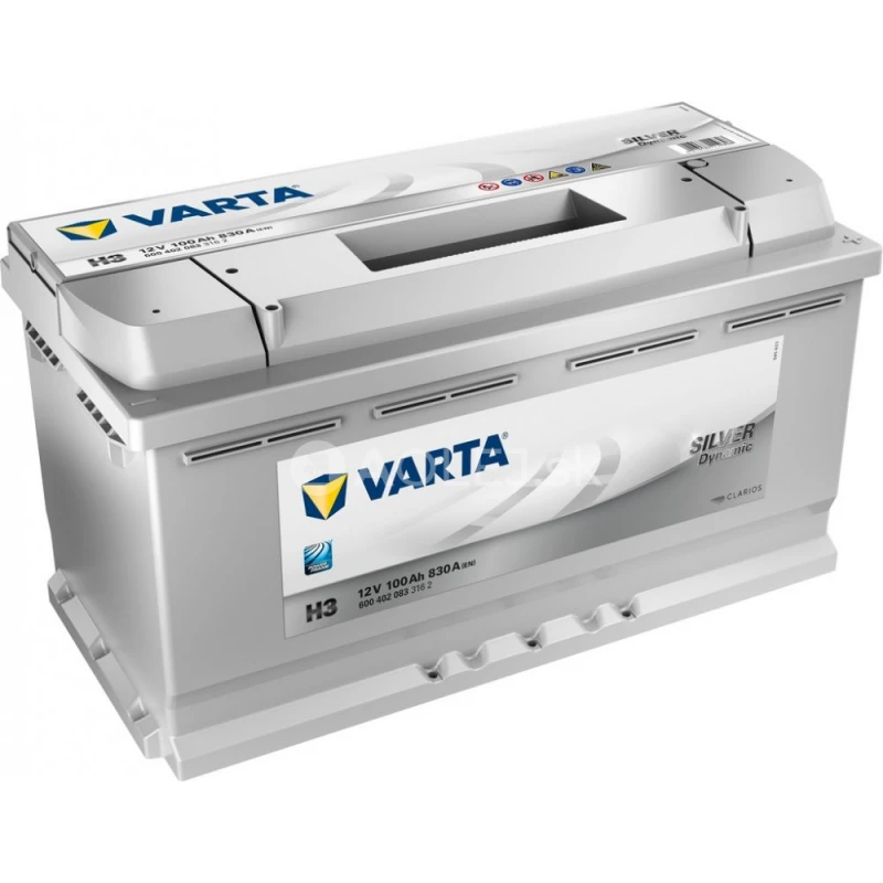 Varta Silver Dynamic 12V 100Ah 830A (H3)