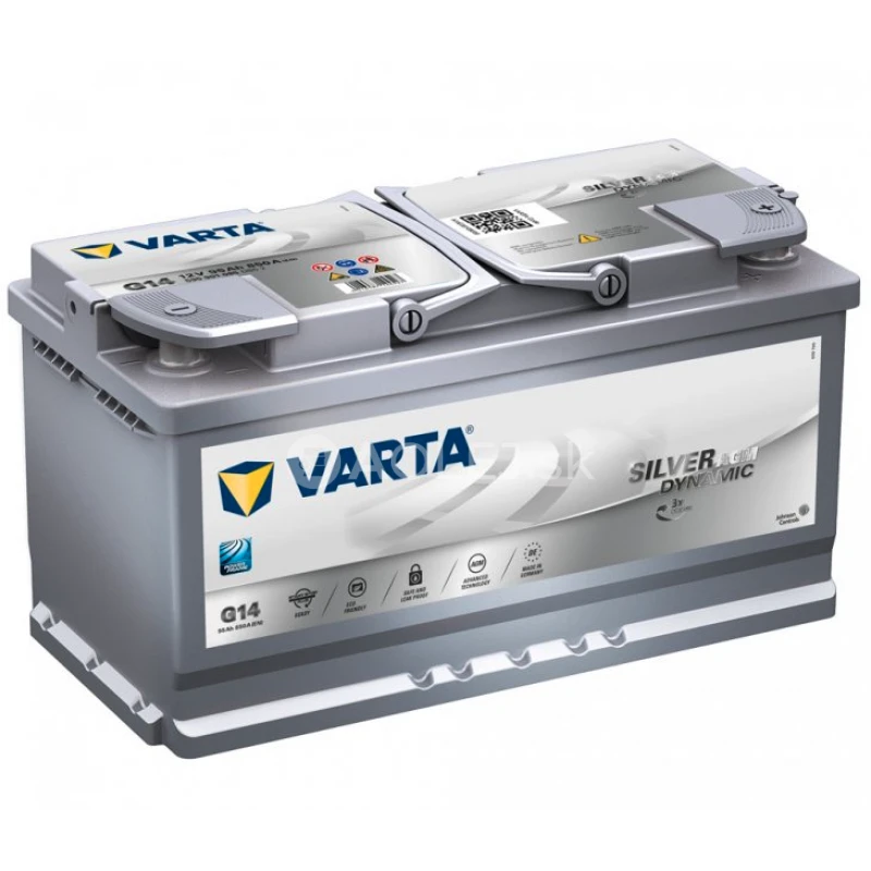 Varta Silver Dynamic AGM 12V 95Ah 850A (G14)