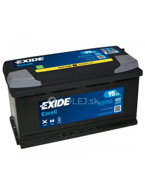 Exide Excell 12V 95Ah 800A EB950