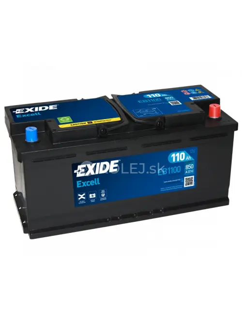 Exide Excell 12V 110Ah 850A EB1100