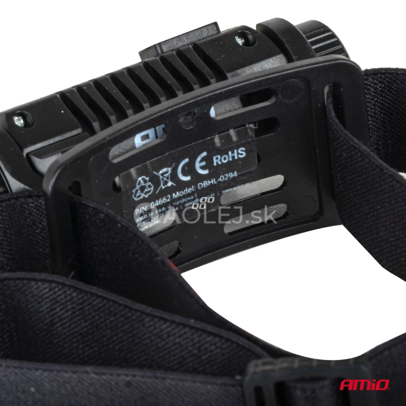 Čelovka LED XPG+COB 1200mAh (BATT) AMiO-04662