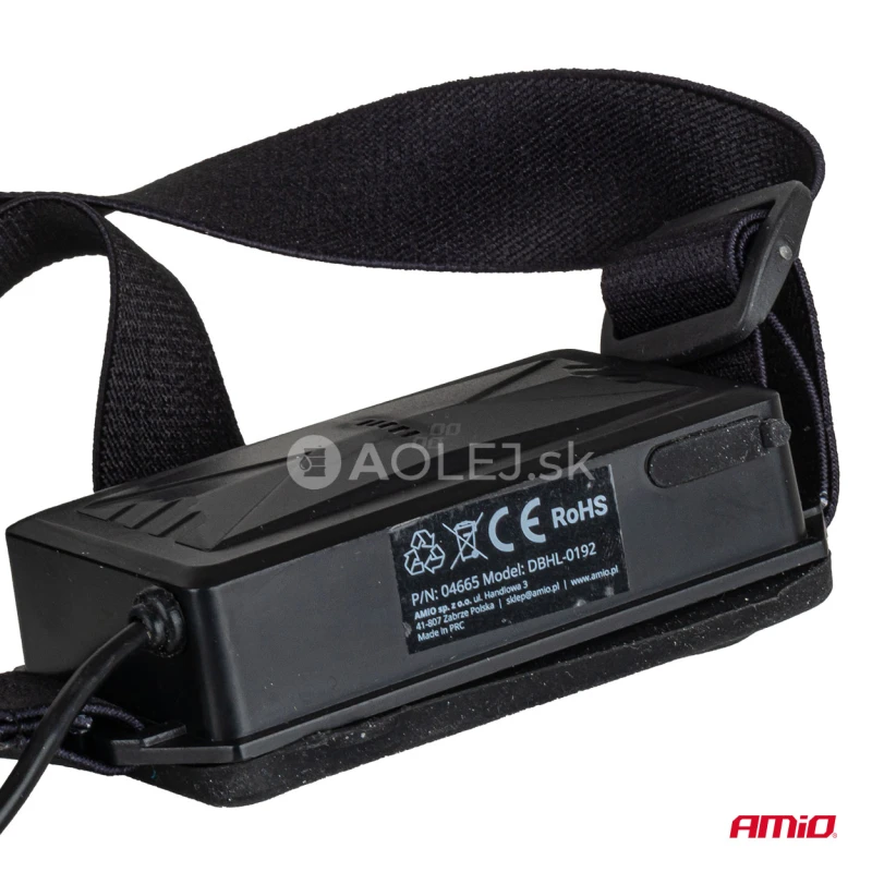 Čelovka LED T6 3600mAh (BATT) AMiO-04665