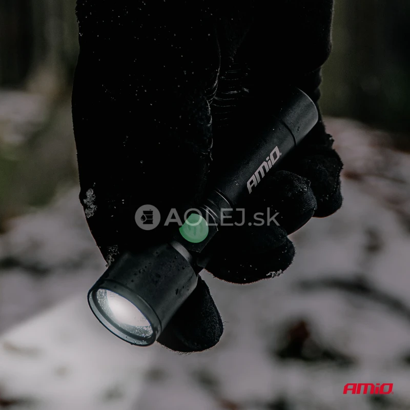 LED kontrolná baterka 2xP50 1000mAh (BATT) AMiO-04671