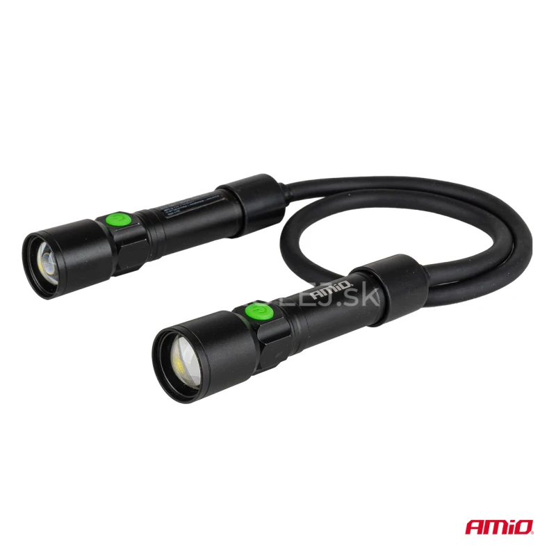 LED kontrolná baterka 2xP50 1000mAh (BATT) AMiO-04671