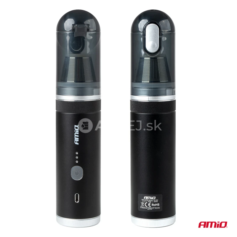 Bezdr&ocirc;tov&yacute; vys&aacute;vač s funkciou pumpy, 100 W, 20 kPa, USB-C, AMiO-04785