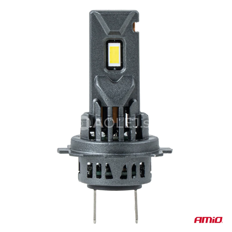 LED žiarovky hlavn&eacute;ho svietenia S&eacute;ria F25 SILVER FULL CANBUS H7/H18 62W 12V 24V AMiO-04704