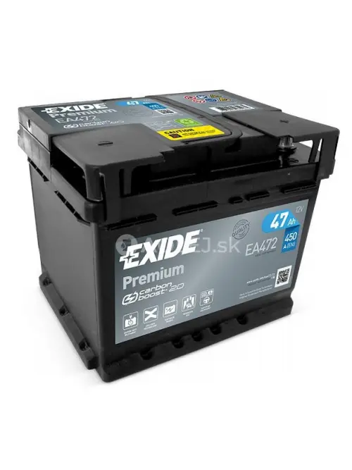 Exide Premium 12V 47Ah 450A EA472