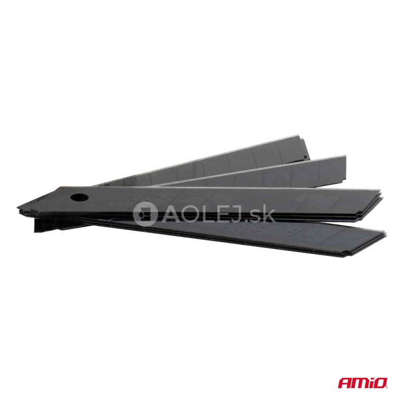 Sada čiernych čepelí SK5 100x18x0,5mm 10ks AMiO-04821