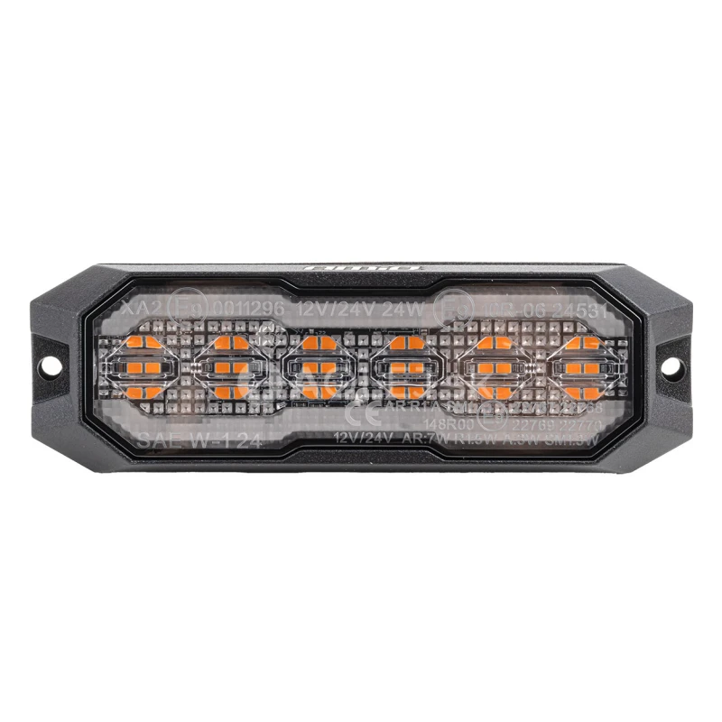 Výstražné osvetlenie SLIM R65 R148 12/24V 24W AMiO-04862