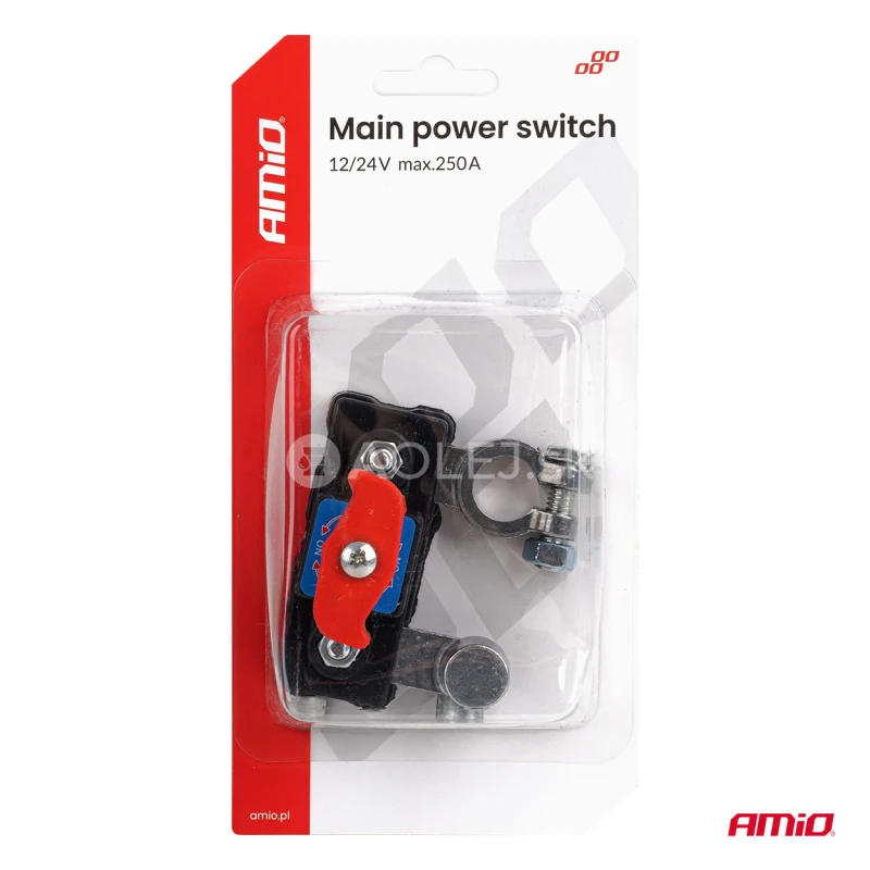 Hlavn&yacute; vyp&iacute;nač autobat&eacute;rie 12V 24V 250A AMiO-04831