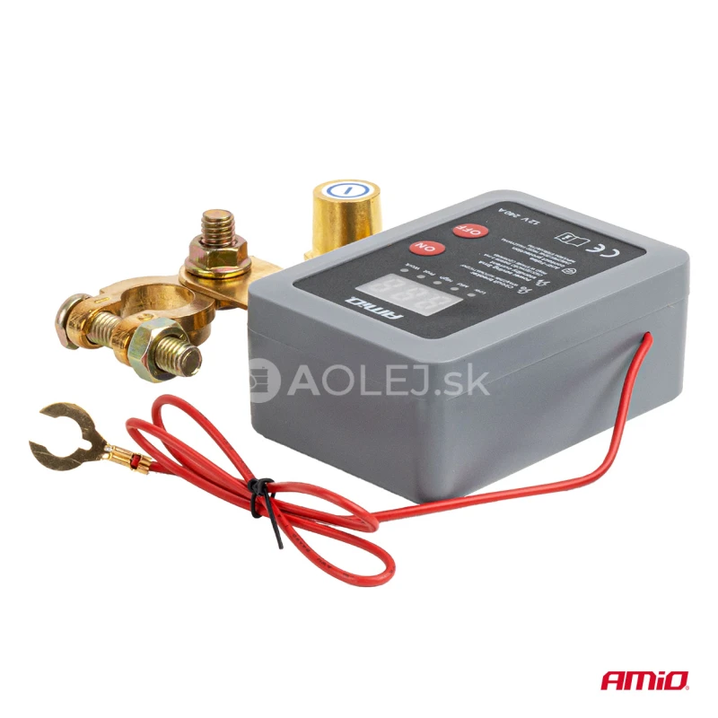 Diaľkov&yacute; automatick&yacute; vyp&iacute;nač akumul&aacute;tora 12V 240A (BATT) AMiO-04832