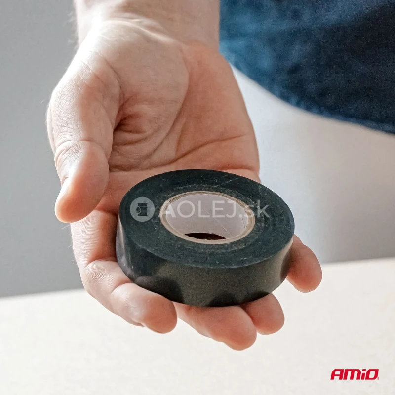 Izolačná páska 10 ks 19mm x 20m x 0.13mm AMiO-04844