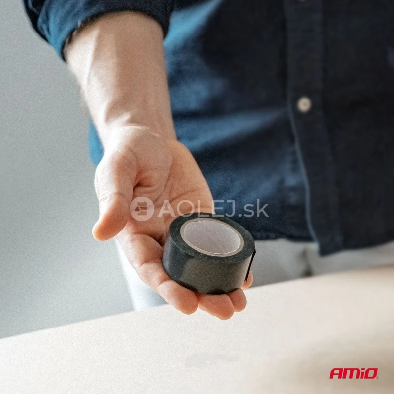Izolačná páska 10 ks 19mm x 10m x 0.13mm AMiO-04845