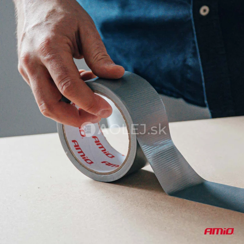 Lepiaca opravn&aacute; p&aacute;ska, siv&aacute; 48 mm x 15 m x 0,19 mm AMiO-04851