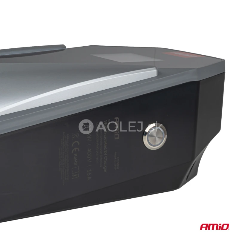 Trojf&aacute;zov&aacute; n&aacute;stenn&aacute; nab&iacute;jačka pre elektrick&eacute; vozidl&aacute; 11kW 16A 400V AMiO-04842