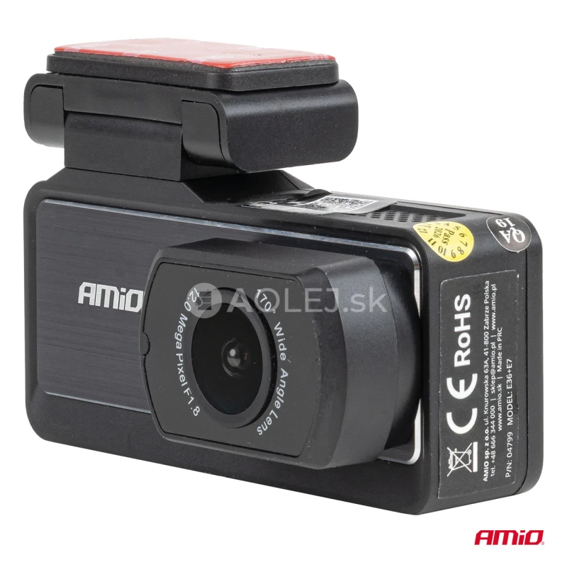 Kamera do auta so zadnou kamerou 1K WLAN 256 GB WIFI Full HD AMiO-04799