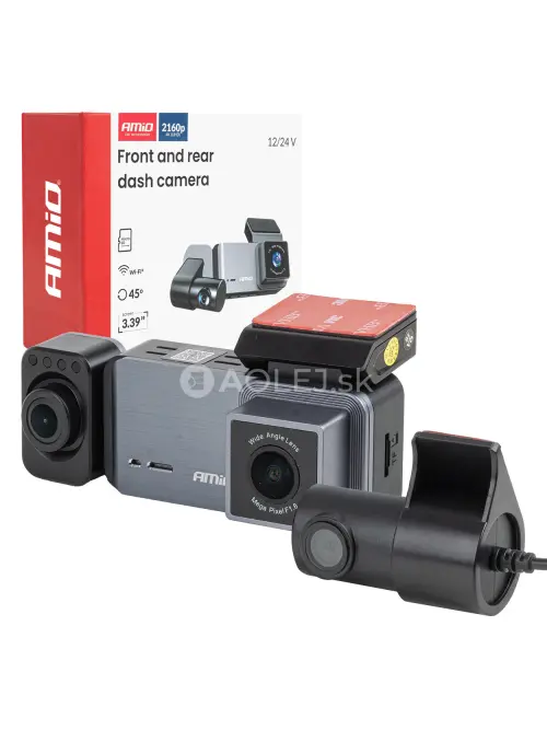 Kamera do auta so zadnou kamerou 4K + 1K + 2K WLAN WIFI UHD 512 GB AMiO-04802