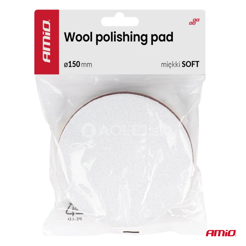 Leštiaci kotúč vlnený 150mm AMiO-04882
