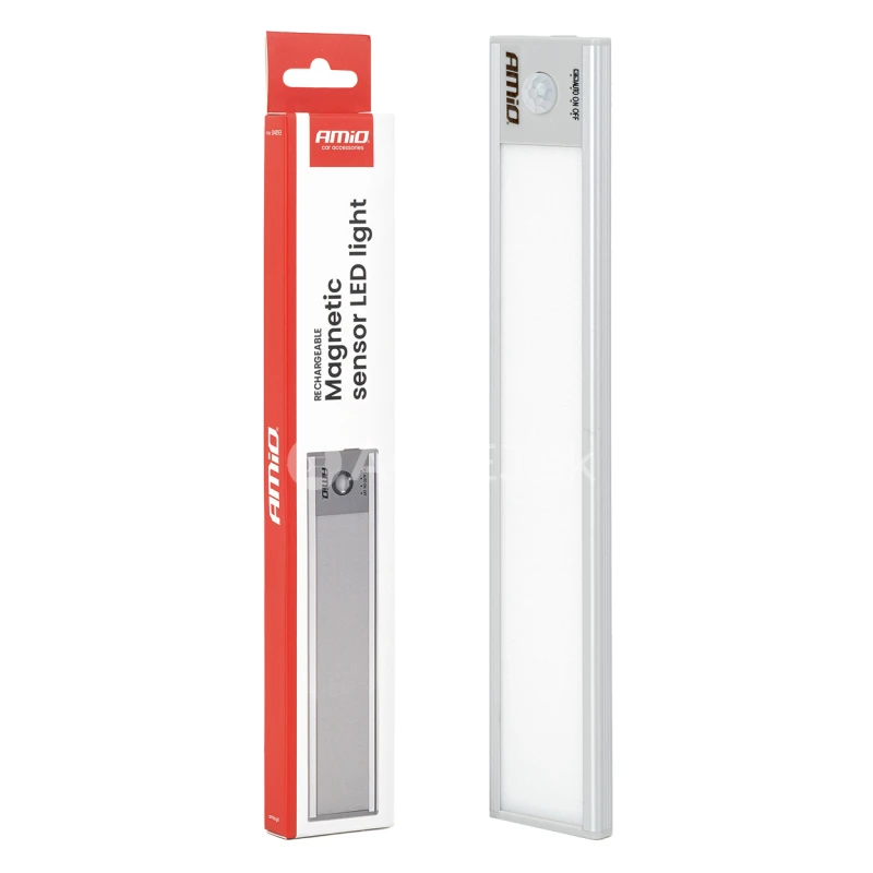 Bezdr&ocirc;tov&eacute; LED pracovn&eacute; svetlo so senzorom pohybu 1.2W 1000mAh AMIO-04893