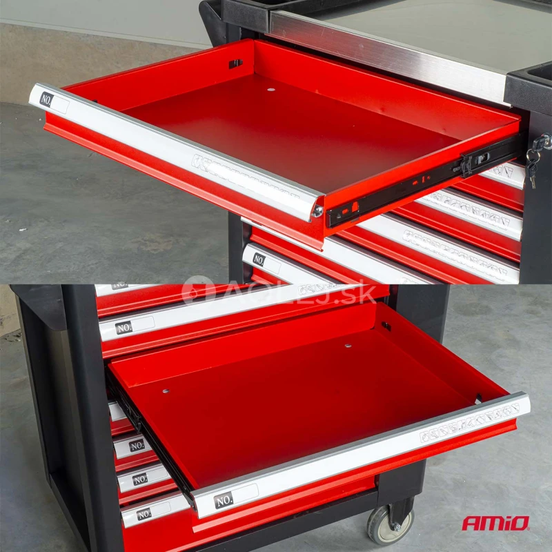 Dielenský vozík na náradie 840 x 460 x 870 mm AMiO-04891
