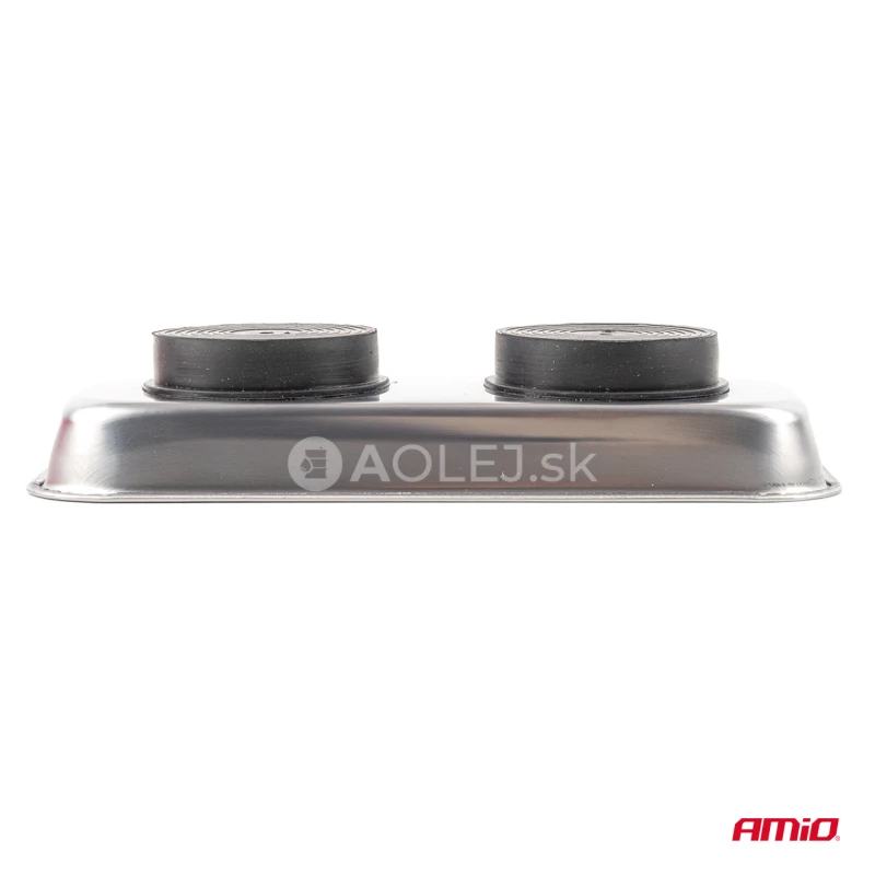 Magnetick&aacute; miska z nehrdzavej&uacute;cej ocele 150x65x27mm AMiO-04917