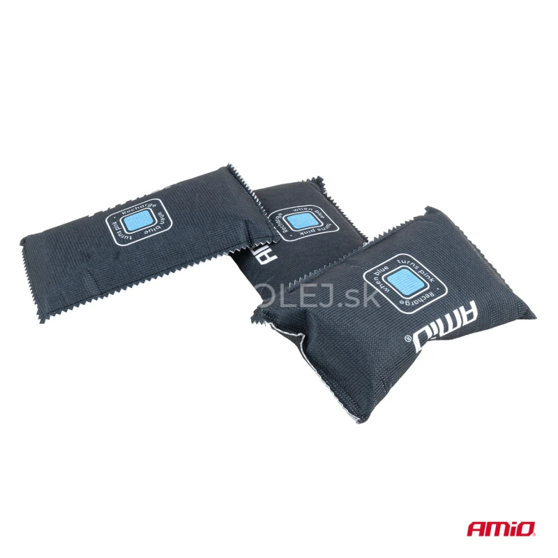 Pohlcovač vlhkosti s indik&aacute;torom 3x400g AMIO-04878