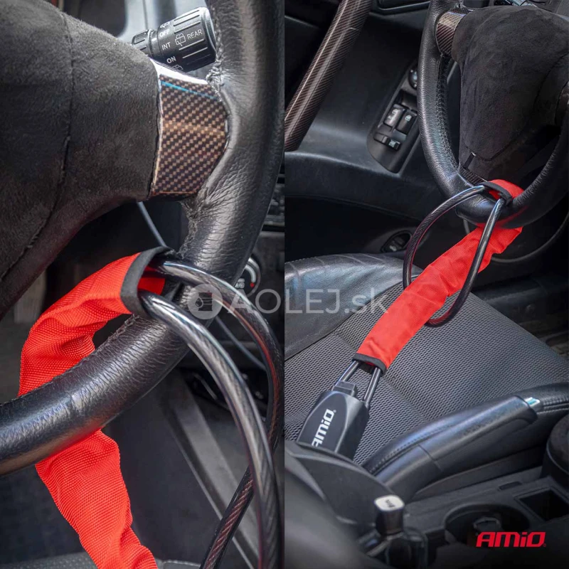 Z&aacute;mok volantu proti kr&aacute;deži L01 AMIO-04901