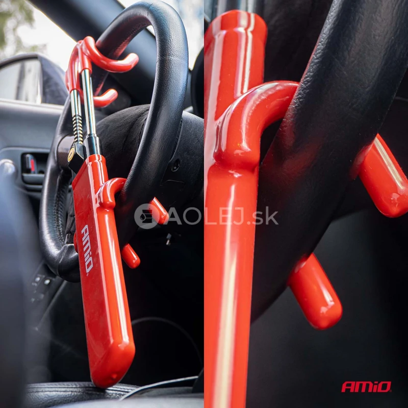 Z&aacute;mok volantu proti kr&aacute;deži L07 AMIO-04907