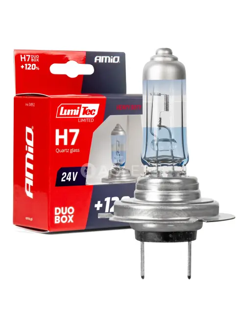 Halog&eacute;nov&yacute; DUO blister (2ks) 24V 55W LumiTec LIMITED +120% DUO AMIO-04952