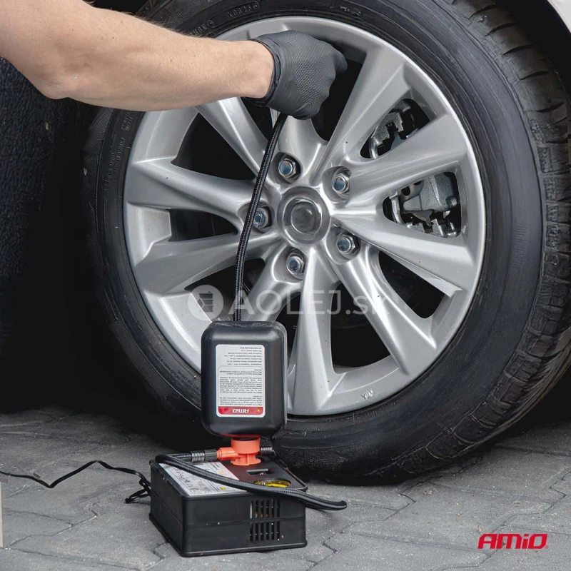 S&uacute;prava na opravu a hustenie pneumat&iacute;k 31mm 12V AMIO-04930
