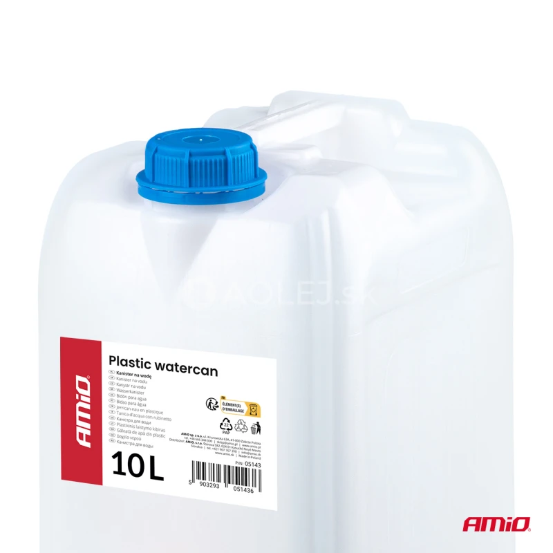 Kanister na vodu 10L AMIO-05143