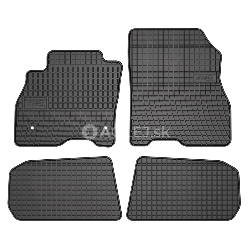 Gumenn&eacute; autokoberce AutoFrogum 547532 pre Nissan Leaf I 