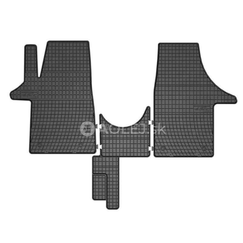 Gumenn&eacute; autokoberce AutoFrogum D0073 pre Volkswagen Transporter T5 a T6