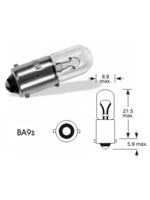 QLUX 12V 4W BA9S T4W