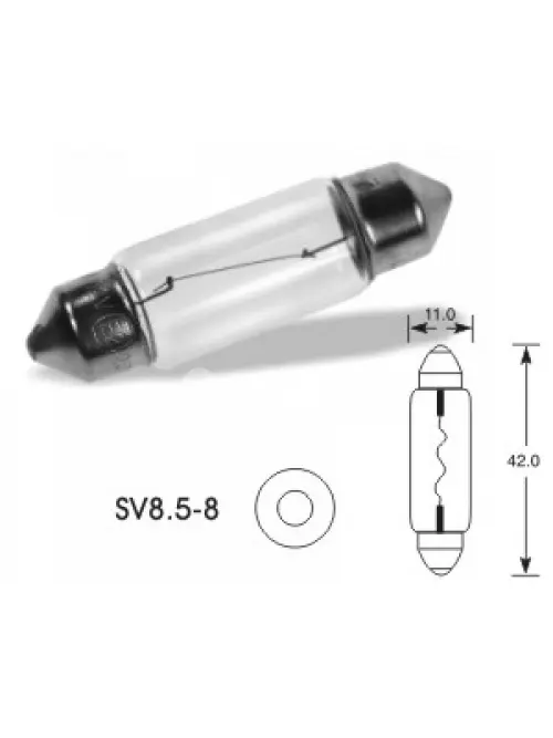 QLUX 24V 10W SV8,5-8