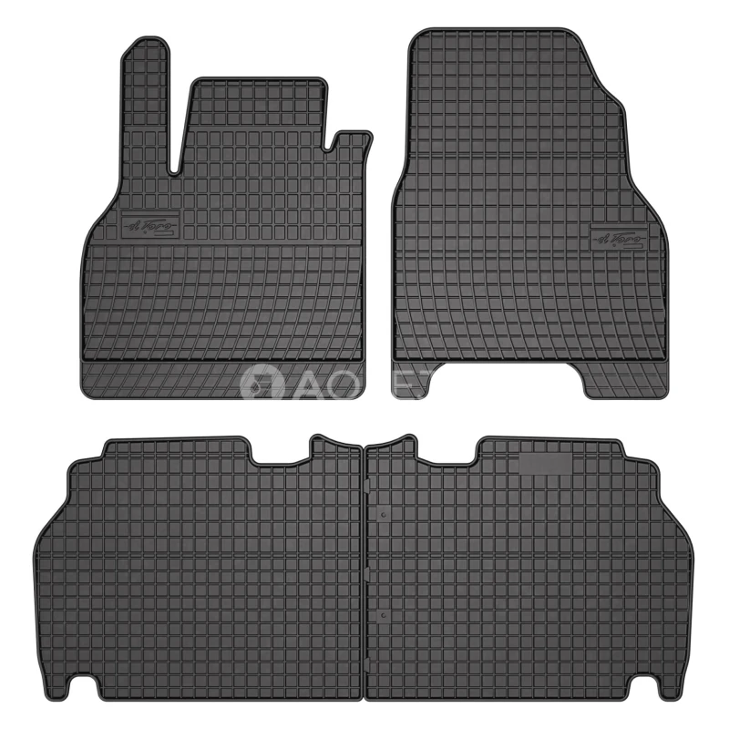 Gumenn&eacute; autokoberce AutoFrogum 07831 pre Renault Kangoo II / Grand Kangoo II