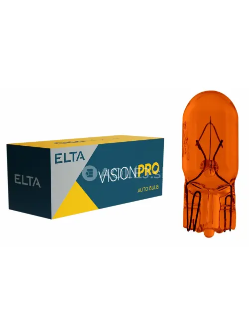 Elta 12V 5W W2,1X9,5D ambrov&aacute; WY5W