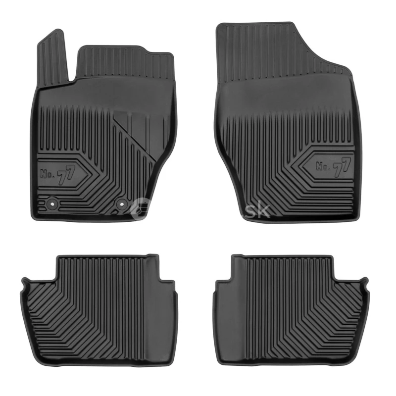Gumenn&eacute; autokoberce AutoFrogum 77409019 pre Peugeot 307