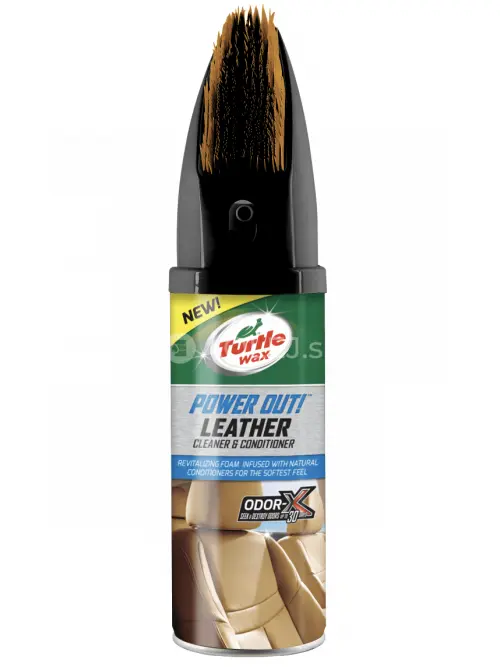 Turtle Wax Power Out Leather Cleaner 400ml