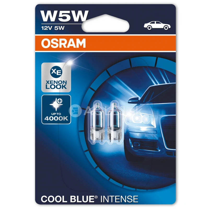 Osram W5W 12V 5W W2,1X9,5D Cool Blue Intense 2ks