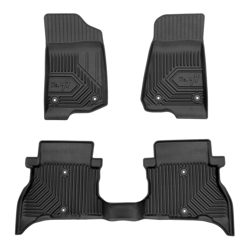 Gumenn&eacute; autokoberce AutoFrogum 77427792 pre Jeep Wrangler IV (JL) 4xe