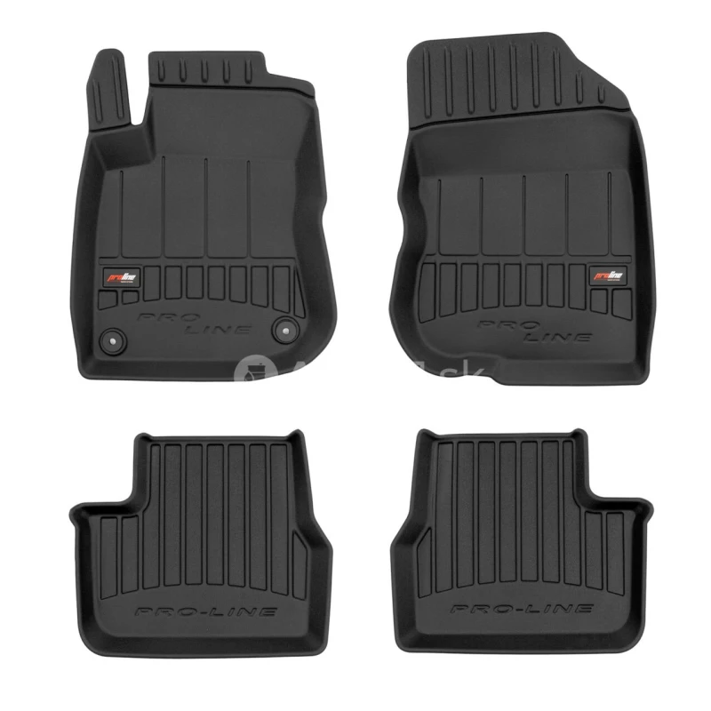Gumenn&eacute; autokoberce AutoFrogum 3D408753 pre Peugeot 208 I a Peugeot 2008 I 