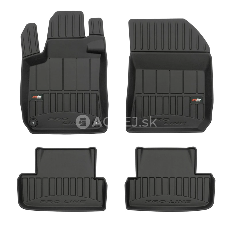 Gumenné autokoberce pre Peugeot 308 II Hatchback 2013-2021 AutoFrogum 3D409026
