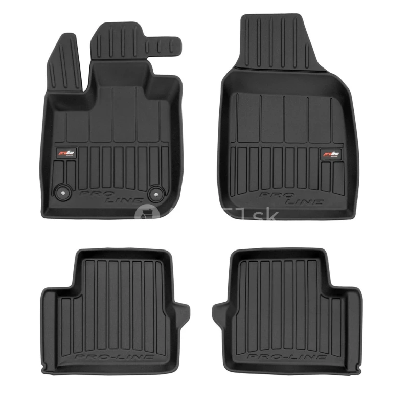 Gumenn&eacute; autokoberce AutoFrogum 3D426559 pre Fiat 500e II